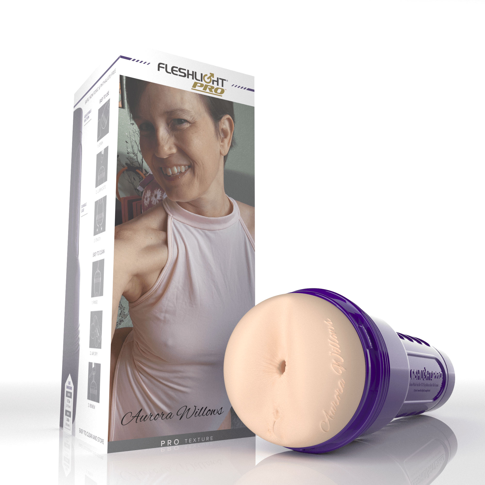 Aurora Willows Booty Hole Fleshlight
