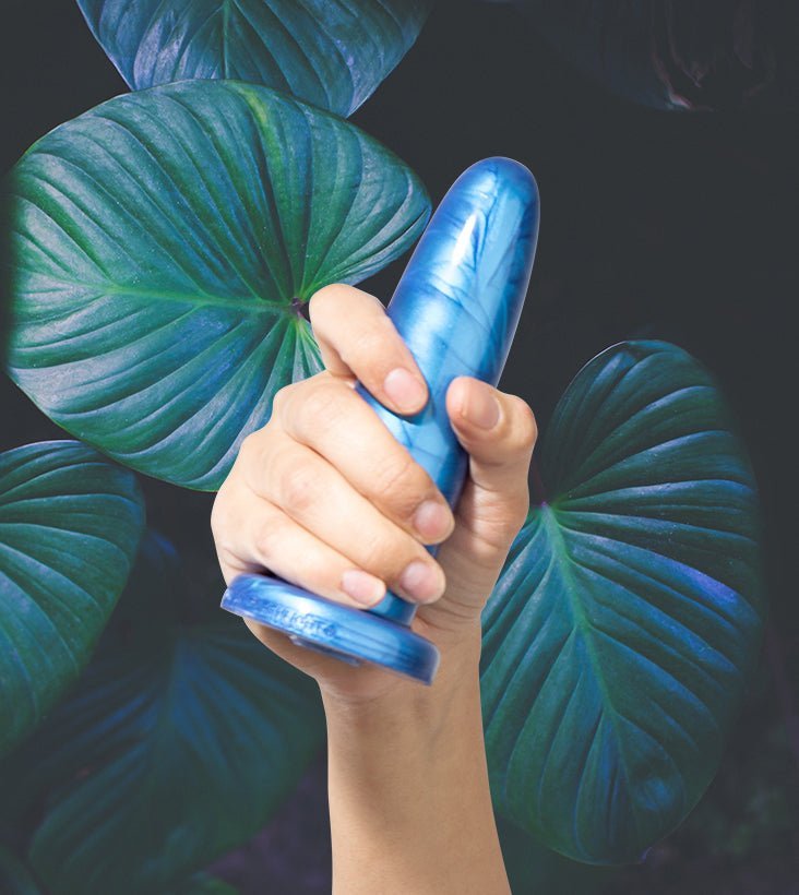 Cobalt Lily Dildo