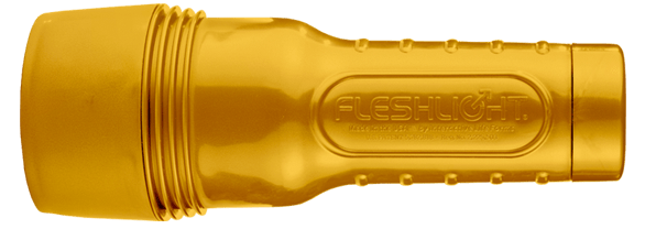 Fleshlight Case: Gold