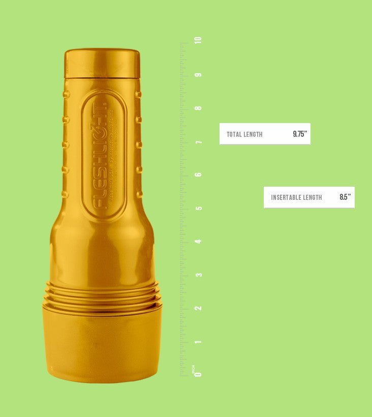 Fleshlight Case: Gold