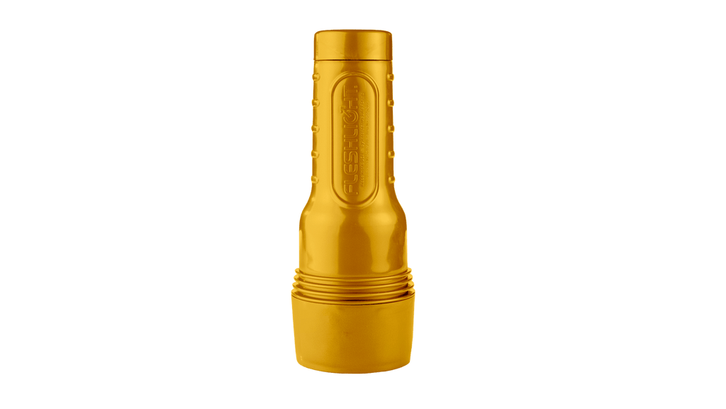 Fleshlight Case: Gold