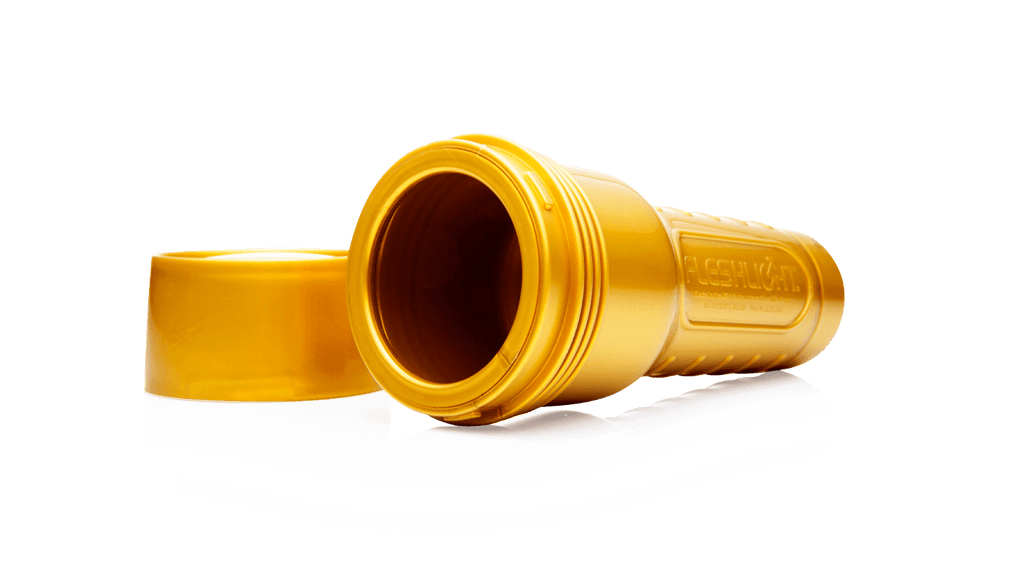 Fleshlight Case: Gold